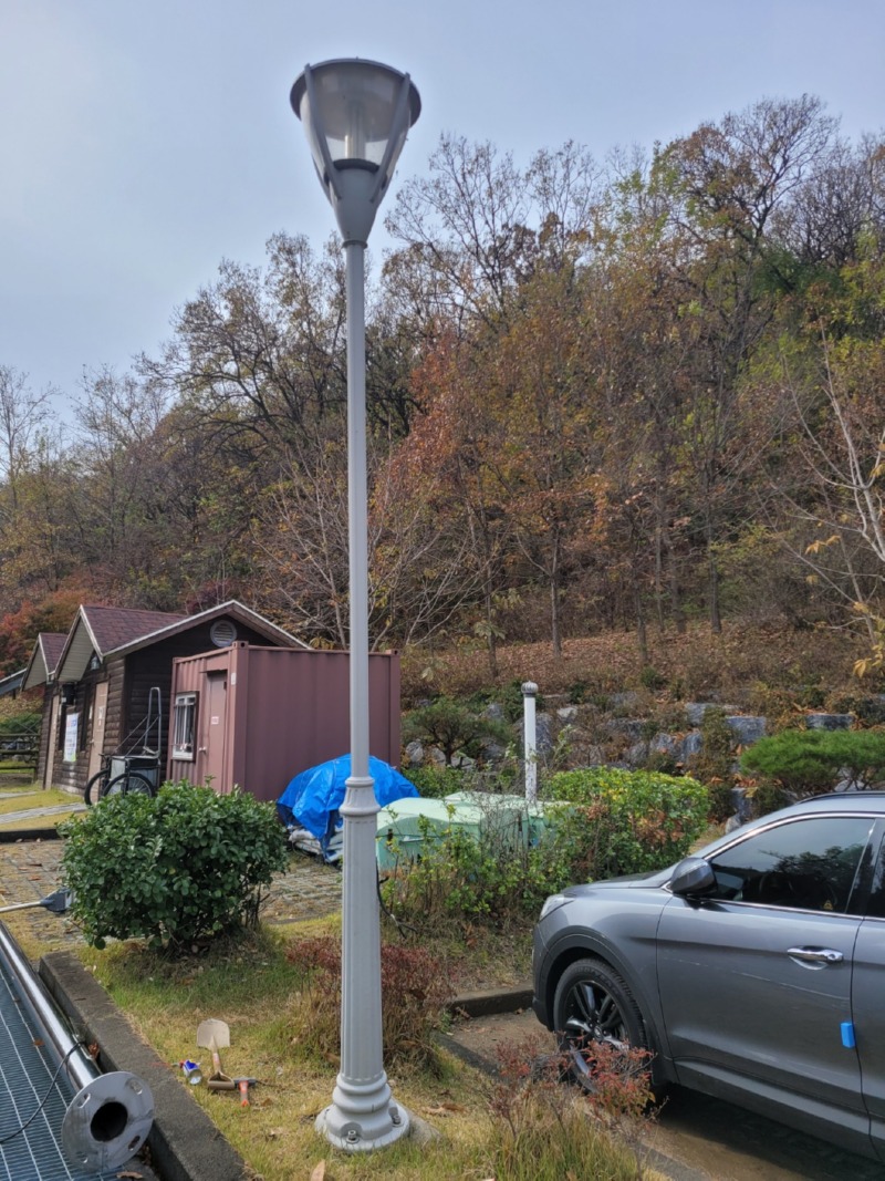 이지산업|세OOO공원 노후 공원등 교체공사