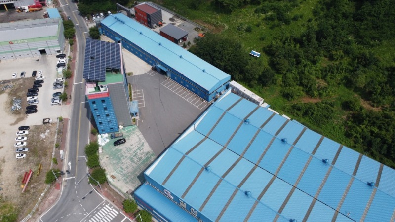 이지산업|길OOO프 태양광 발전소