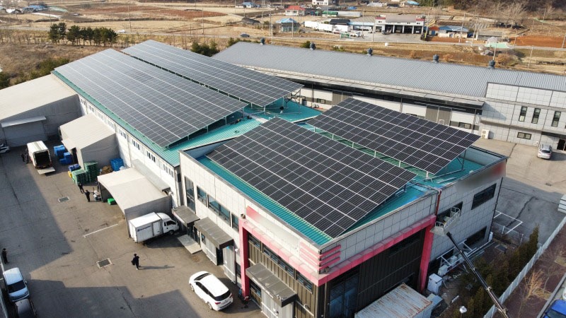 이지산업|뷰OO팅 태양광 발전소