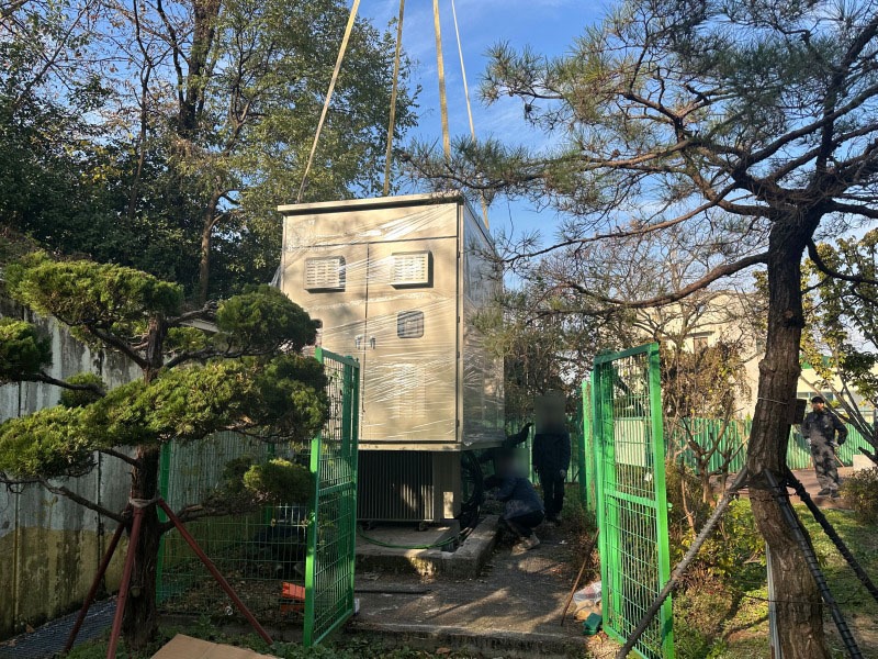 이지산업|대전OO초 전기시설개선공사